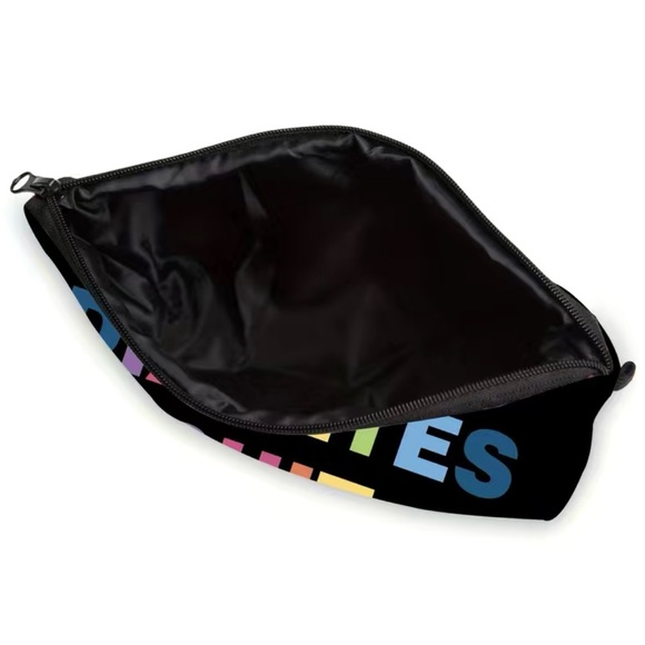 🌈 Colorful Funny Medication Bag Cosmetic Bag Zippered Travel Case - Picture 3 of 5